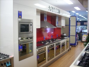 A commercial fitout for an appliance and whitegoods store in Ballina.